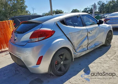2015 Hyundai Veloster из США, поврежденный, VIN KMHTC6ADXFU233177
